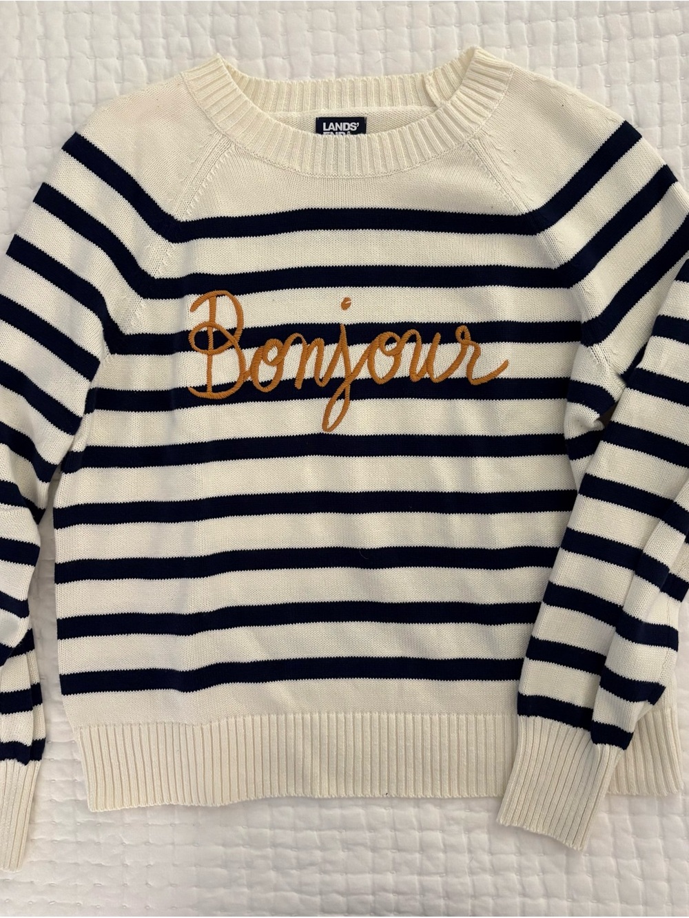 Lands’ End drifter sweater size small!